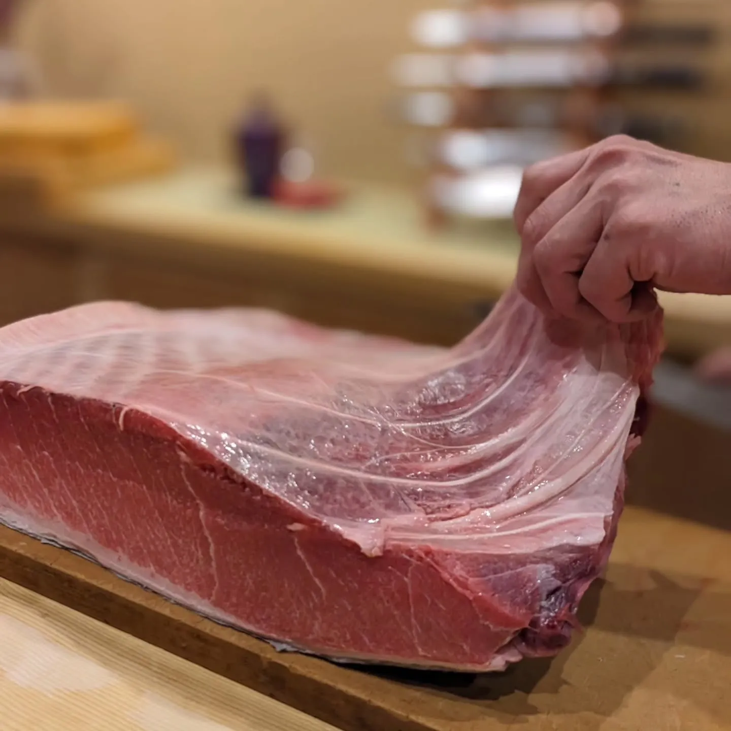 カナダ産の本マグロ。