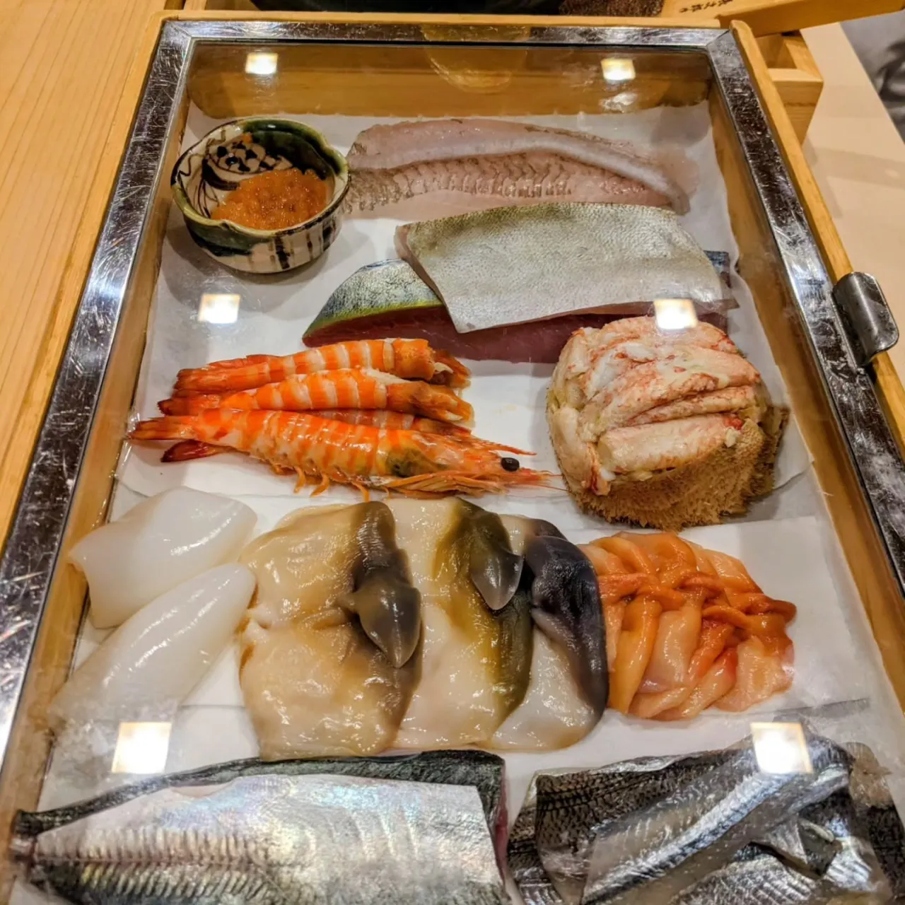 北海道の生ししゃもです。